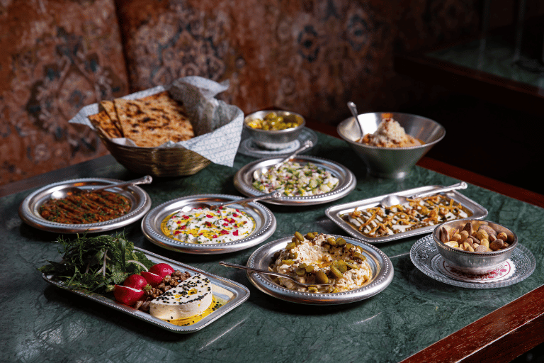 غذاهای رستوران برنجک دبی