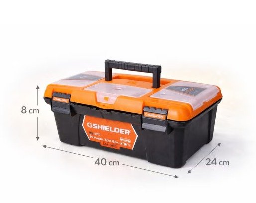 Shielder SH-808 Heavy Duty Plastic Tool Box — 2