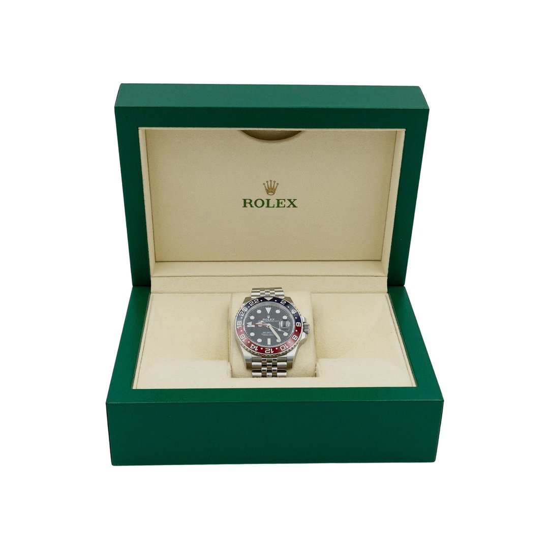 Rolex GMT-Master II “Pepsi” 40mm, Steel, Black Dial 126710BLRO — 7