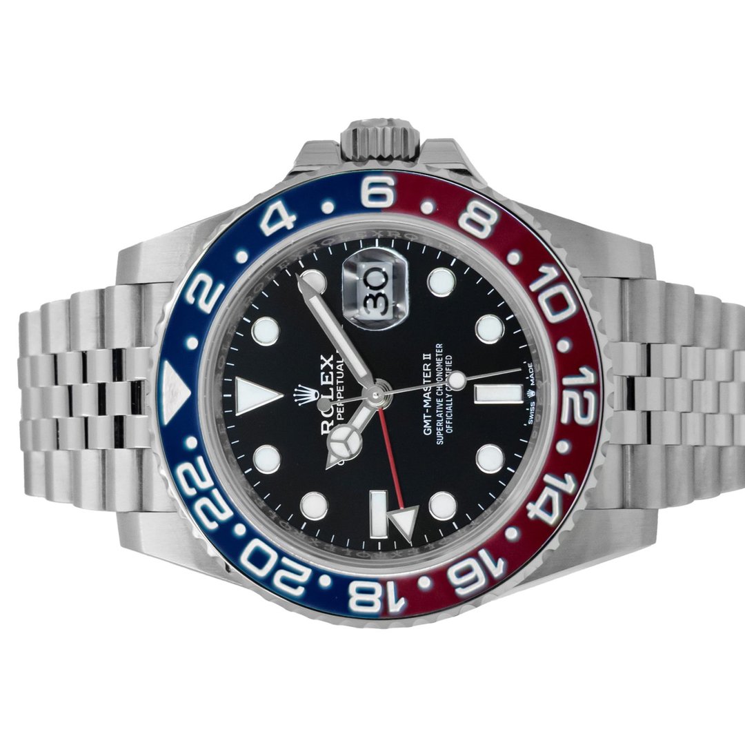 Rolex GMT-Master II “Pepsi” 40mm, Steel, Black Dial 126710BLRO — 2