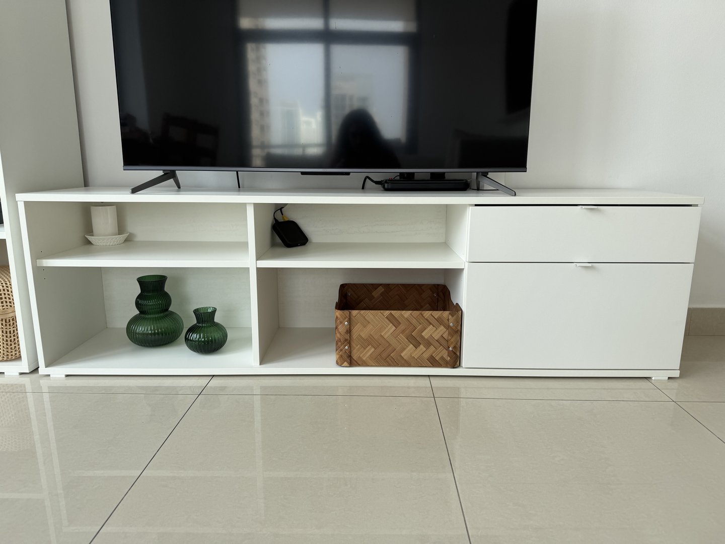 TV Table with Side Buffet — 2