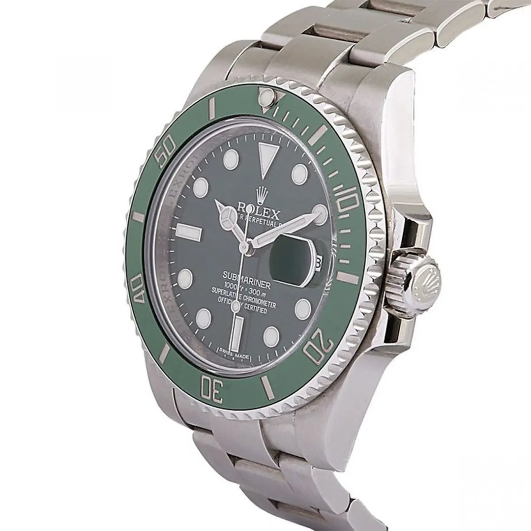 Rolex Submariner Date Hulk Steel Case, Green Dial 40mm 116610LV — 3
