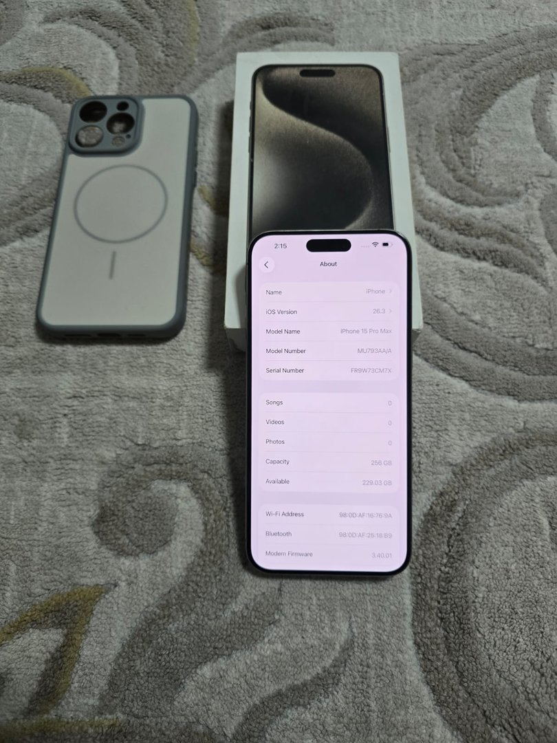 I phone 15promax — 2