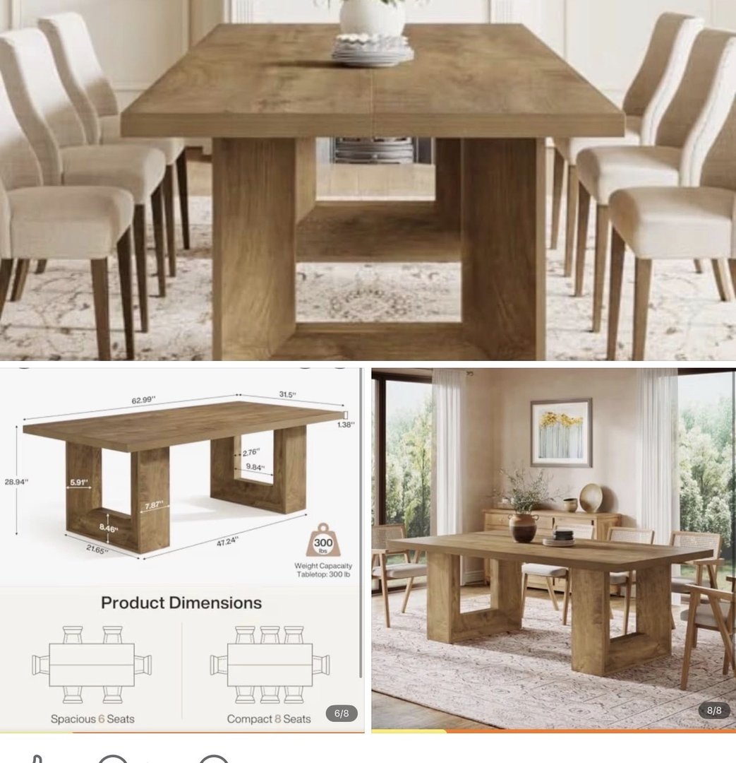 Dining Table, Brand New