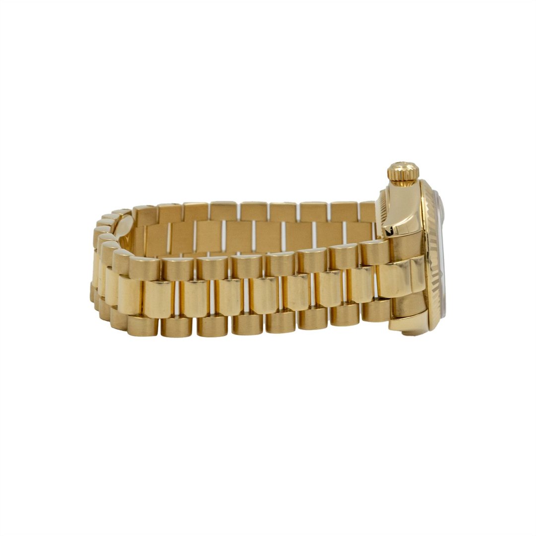 Rolex Lady-Datejust 26mm President Yellow Gold Diamond Dial 179178 — 4