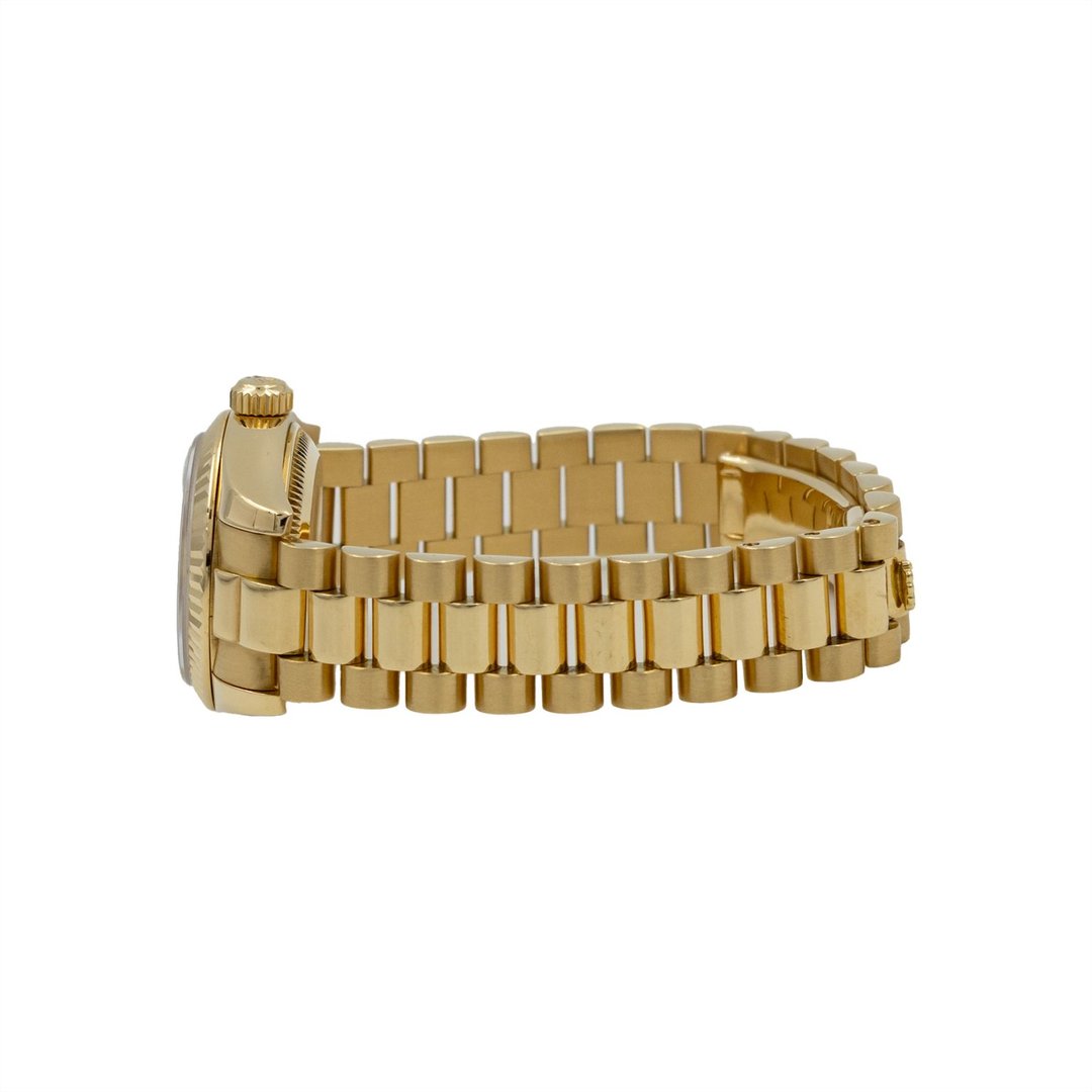 Rolex Lady-Datejust 26mm President Yellow Gold Diamond Dial 179178 — 5