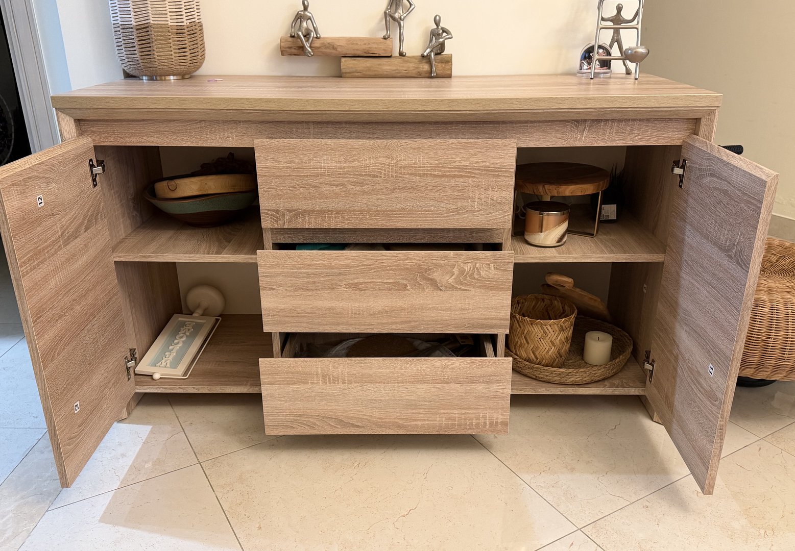 Console Table with 3 Drawers — 2