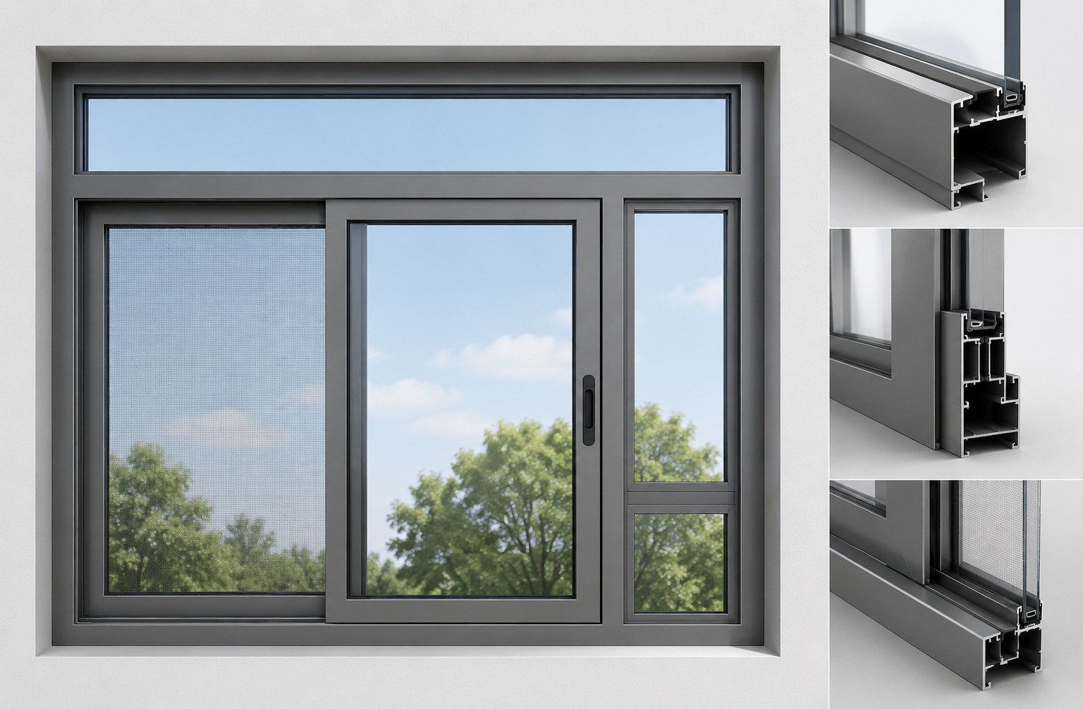 Aluminum Profile Window DecoFix — 4