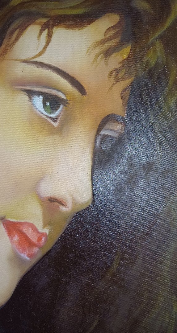 Canvas oil painting realism