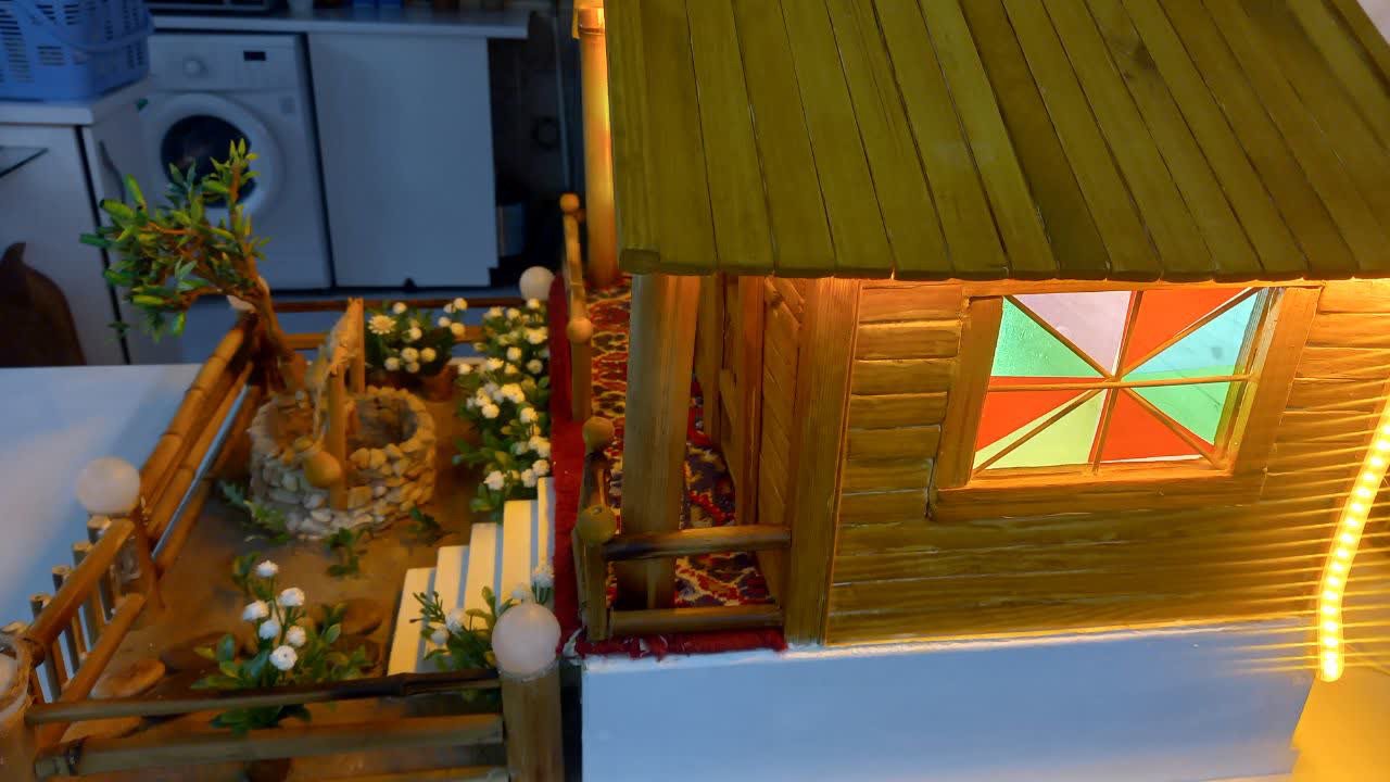 Handcrafted Wooden Cabin