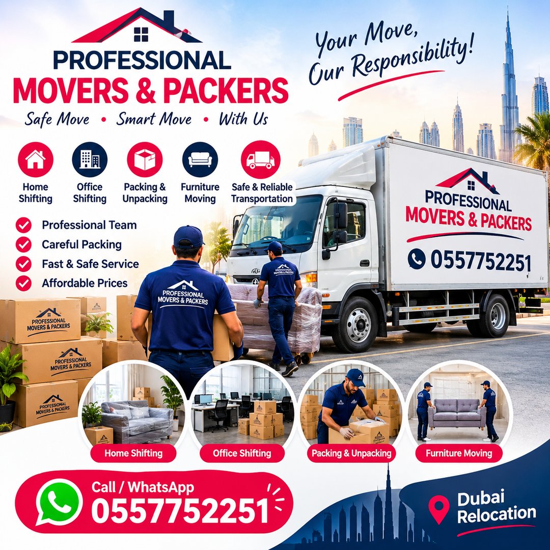 Professional movers packers
