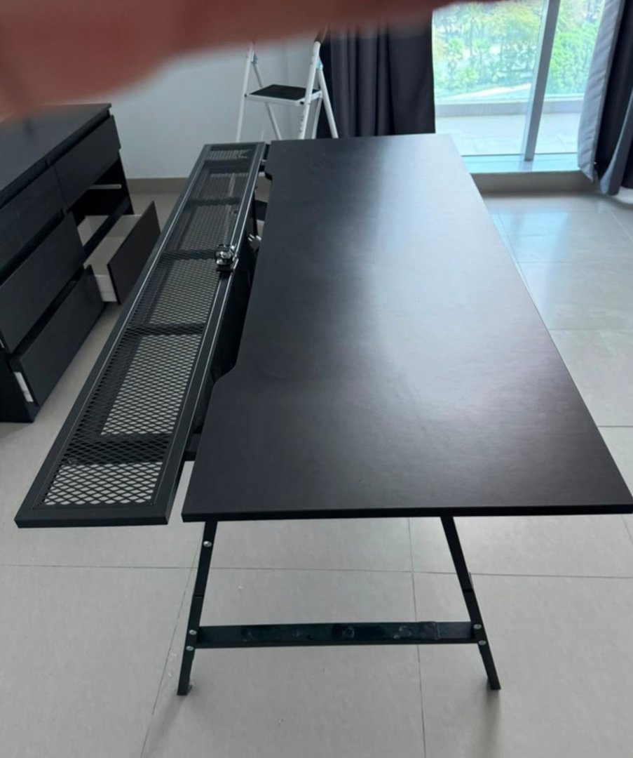 IKEA Large Metal Base Table