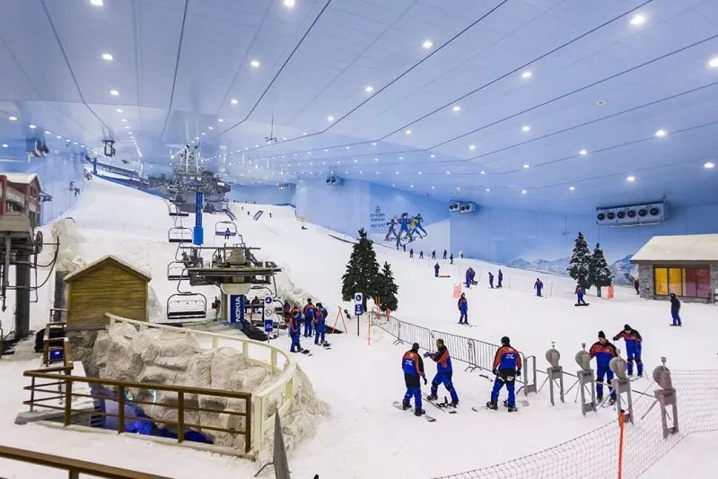 اسکی دبی (Ski Dubai – Mall of the Emirates) — 3