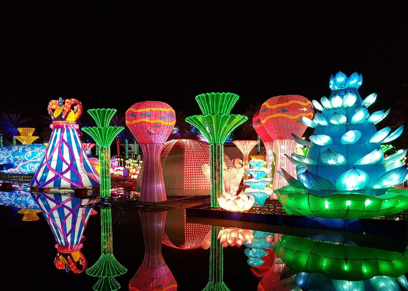 Dubai Garden Glow — 2