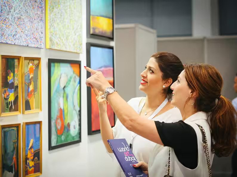 World Art Dubai گردهمایی هنرمندان جهان زیر یک سقف