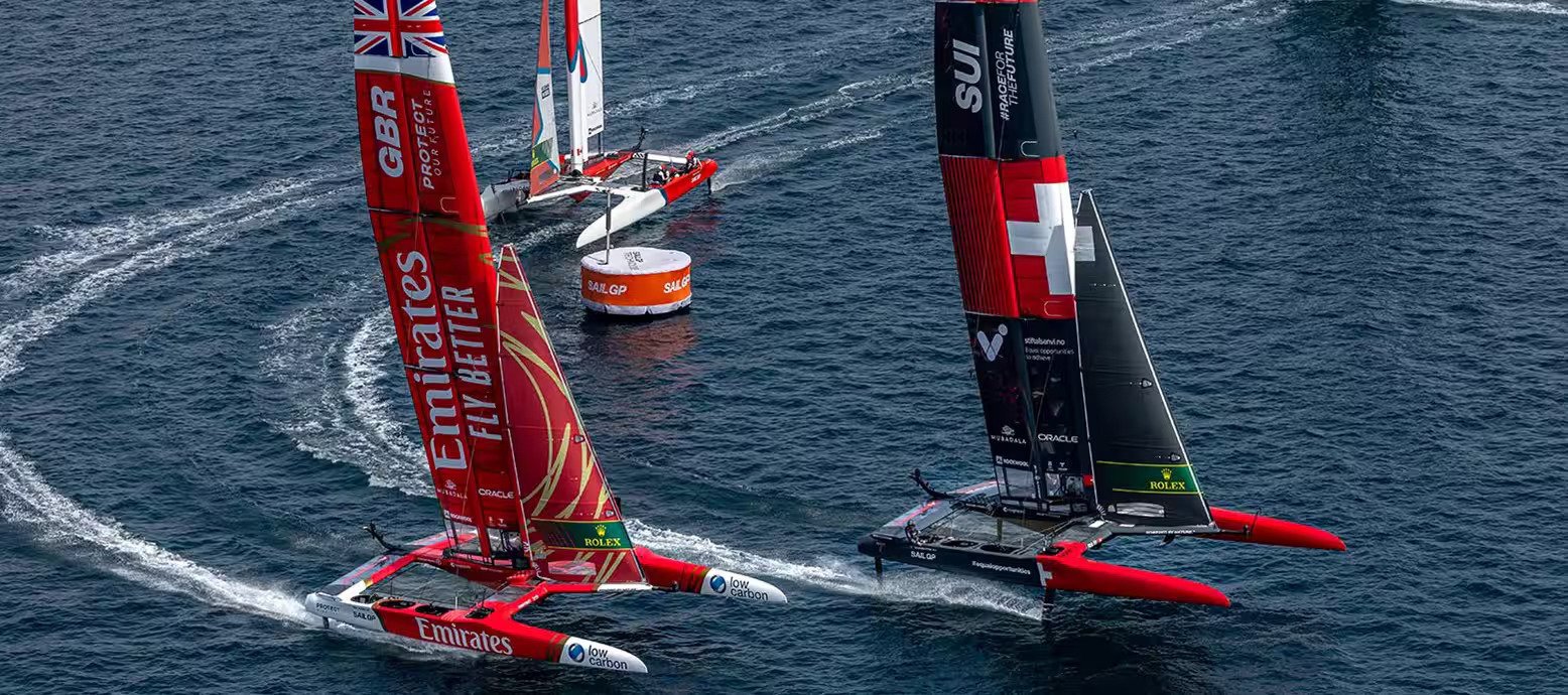 Exciting SailGP Fast Sailing Race in Dubai