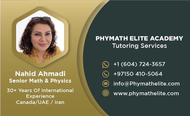 Senior Math & Physics Educator