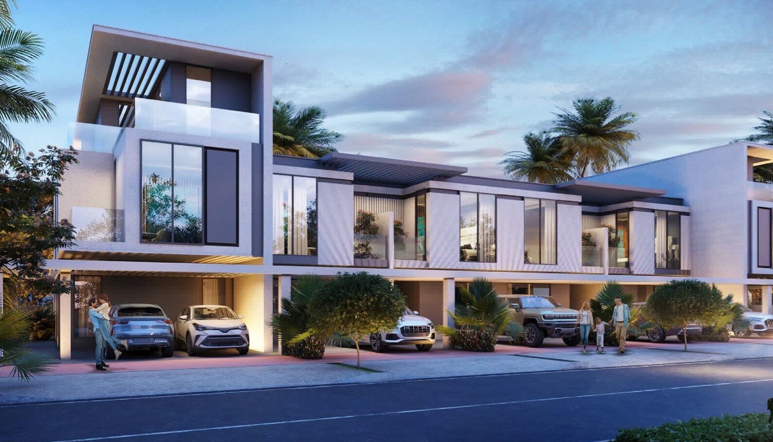 ویلا ۴ خوابه واقع در Damac suncity