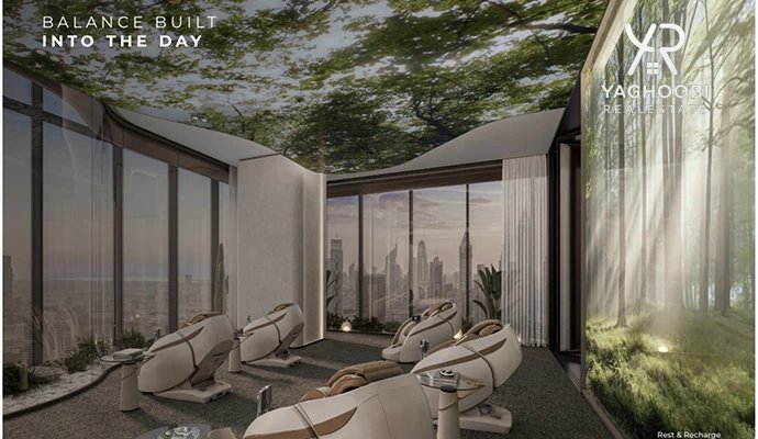 فروش دفتر اداری لوکس در برج برکلی بیزینس بی دبی