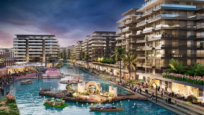 Damac Riverside views