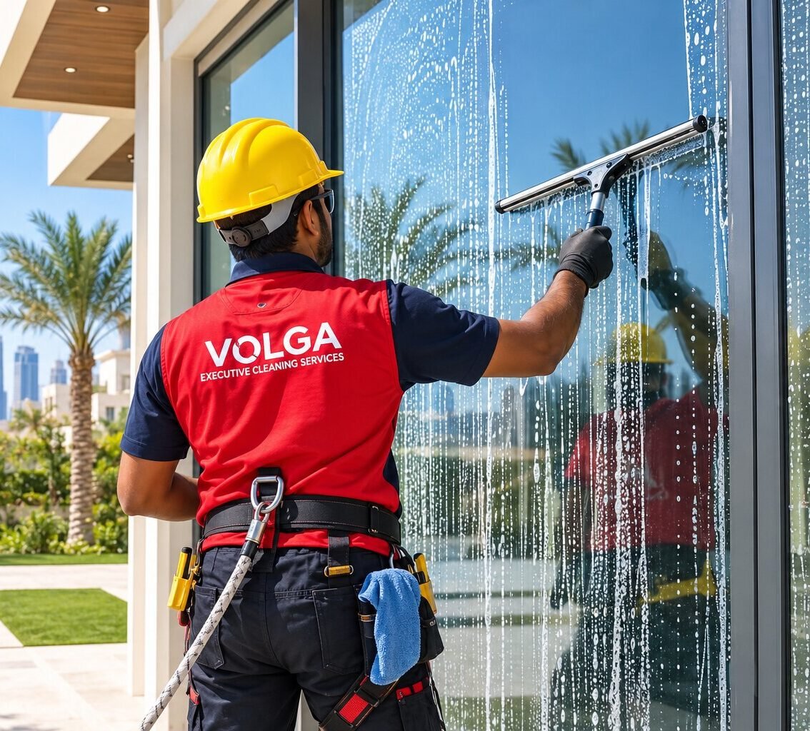 خدمات نظافت تخصصی منزل و ساختمان در دبی | شرکت ولگا Volga