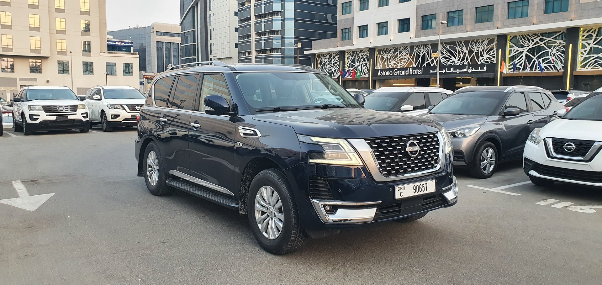 Nissan Armada مدل 2018 ارتقاء Nissan Patrol مدل 2022