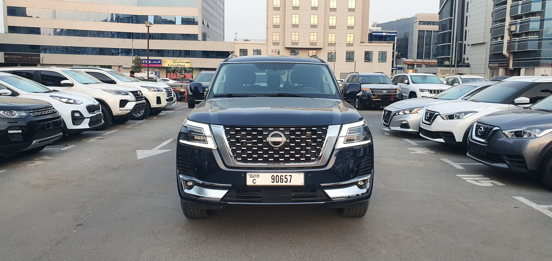 Nissan Armada مدل 2018 ارتقاء Nissan Patrol مدل 2022