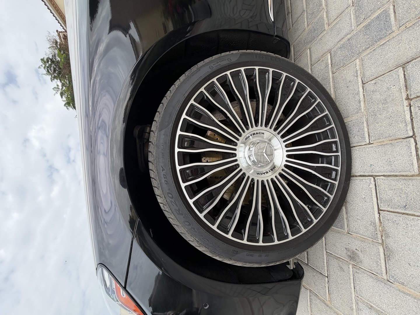 مرسدس بنز s560 بدون رنگ