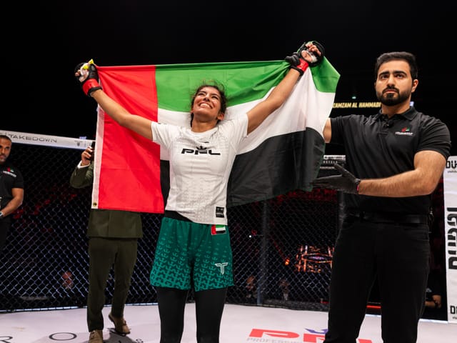 The First Emirati Woman to Enter the MMA Fighting Cage