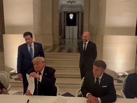 ترامپ توافق صلح با ایران را امضا کرد