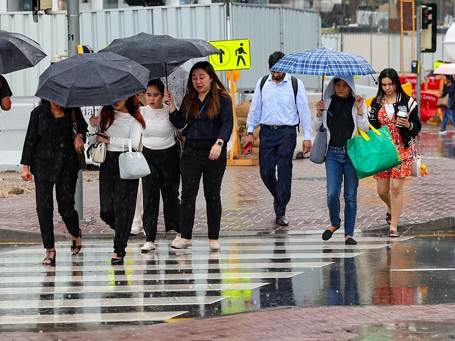 Three Days of Rain in the UAE Starting Tuesday; Weather Will Get Cooler by Thursday