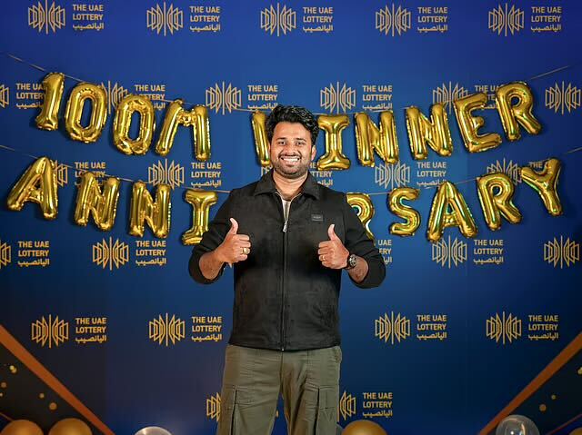 What changes has the winner of the 100 million dirham UAE lottery experienced?