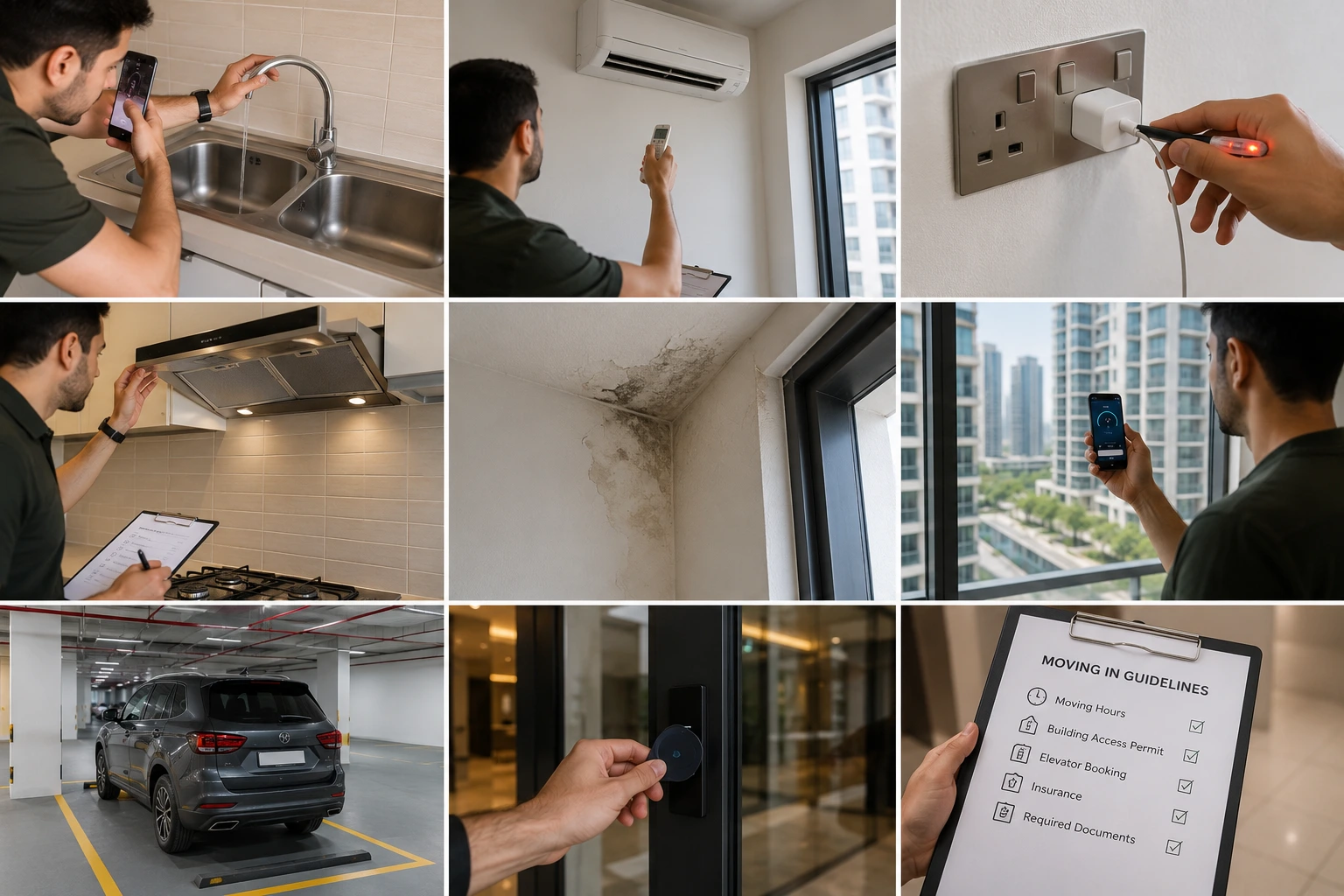 Have a checklist for renting in Dubai