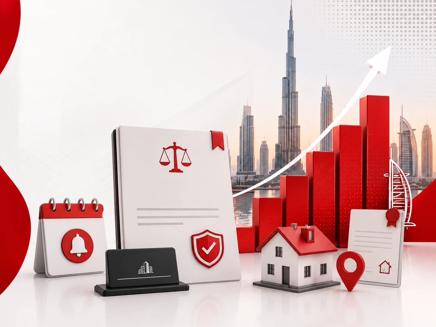 Law on Rent Increase in Dubai in 2026; RERA Index, 90-Day Notice, and Eviction